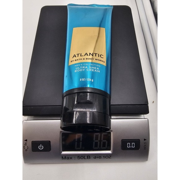Bath & Body Works ATLANTIC Ultra Shea Body Cream 8 oz for Men - Picture 3 of 4